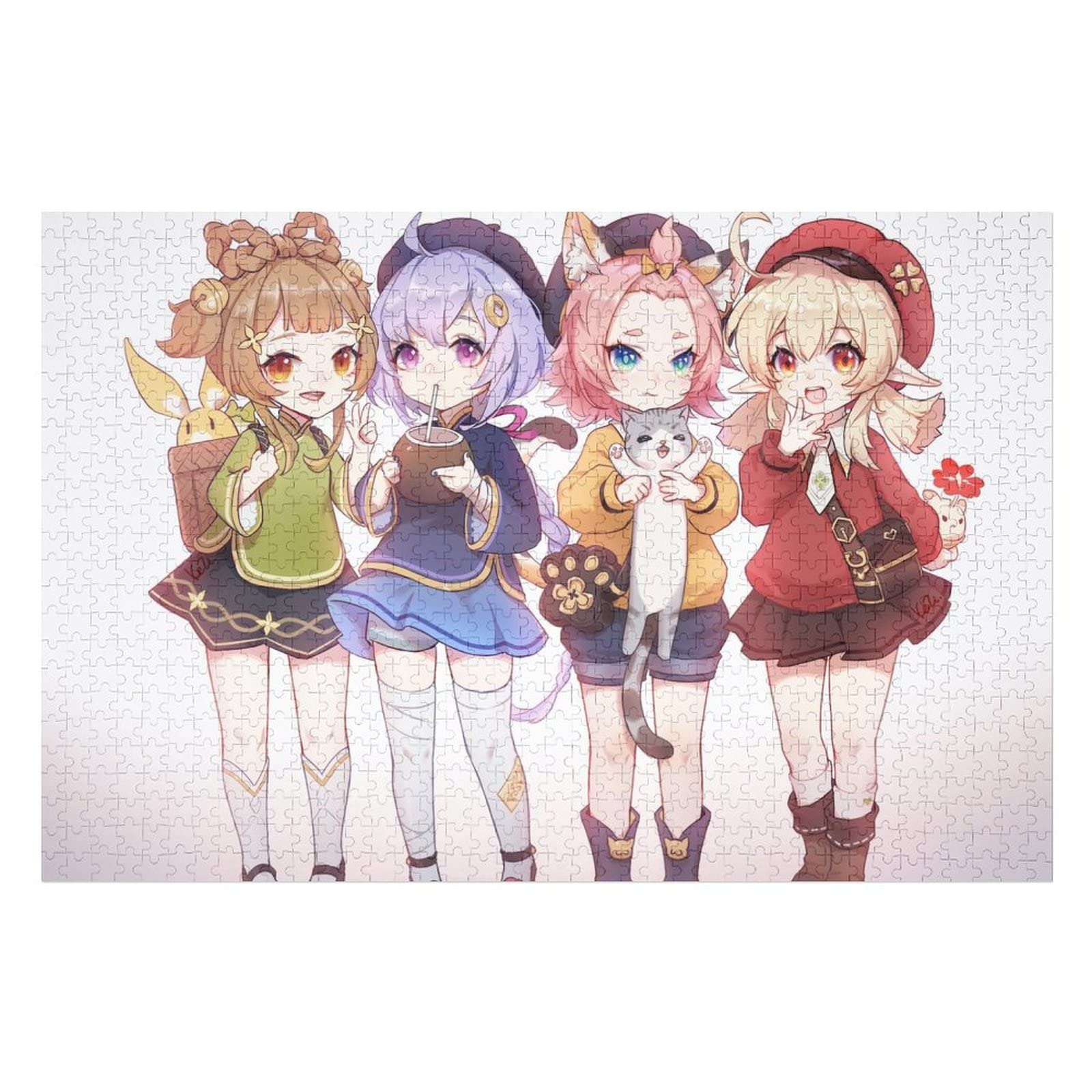 原神　ディオナ　7点セットまとめ売り Amazon.co.jp: 原神-クレー 七七 ディオナ 瑶瑶 ジグソーパズル1000